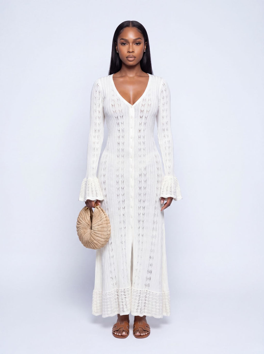Longue robe de plage Amina